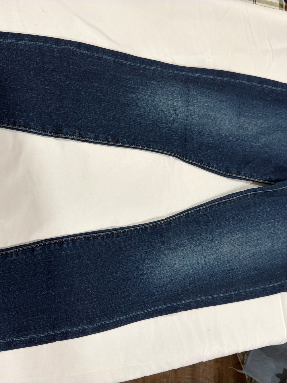 7 For All Mankind Dark Wash Skinny Jeans
